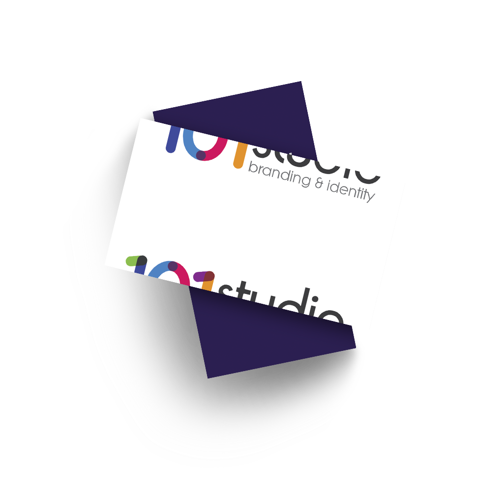 logo design website carti vizita Romania 101-branding-studio-card